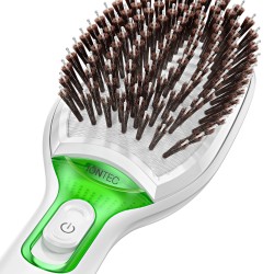 Braun 81533837 cepillo para el cabello y peine Adulto Cepillo paleta para el pelo Verde, Blanco 1 pieza(s)