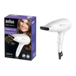 Braun Satin Hair HD 380 secador 2000 W Blanco
