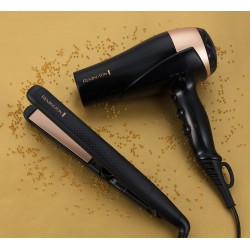 Remington Éclat Brillance Plancha de pelo Caliente Negro
