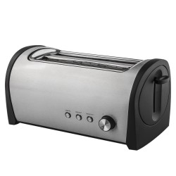 Küken 33622 tostadora 6 4 rebanada(s) 1400 W Negro, Acero inoxidable