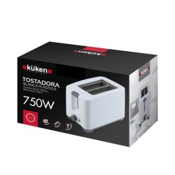 Küken 34045 tostadora 6 2 rebanada(s) 750 W Blanco