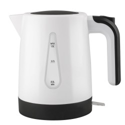 Küken 33603 tetera eléctrica 1 L 1200 W Negro, Blanco