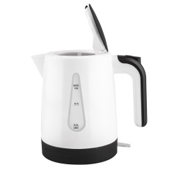 Küken 33603 tetera eléctrica 1 L 1200 W Negro, Blanco