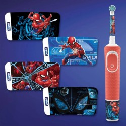 Oral-B BR-419686 Niño Cepillo dental giratorio Multicolor, Blanco