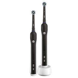 Oral-B PRO 790 CrossAction Adulto Cepillo dental oscilante Negro, Blanco