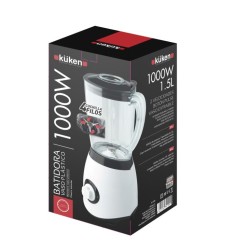 Küken 34109 licuadora 1,5 L Licuadora de vaso 1000 W Negro, Blanco