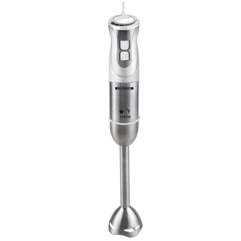 Küken 33743 licuadora 0,6 L Batidora de inmersión 1000 W Acero inoxidable, Blanco