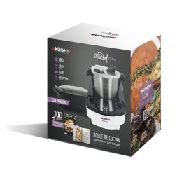 Küken 34135 robot de cocina 1300 W 3,5 L Negro, Blanco Balanza integrada
