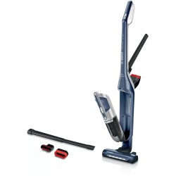 Bosch Serie 4 BBH3K2800 aspiradora de pie y escoba eléctrica Aspiradora escoba 2 en 1 Batería Secar Sin bolsa Azul 2 Ah