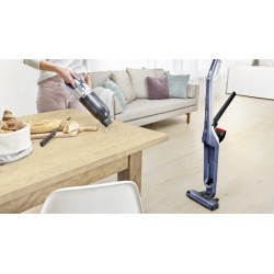Bosch Serie 4 BBH3K2800 aspiradora de pie y escoba eléctrica Aspiradora escoba 2 en 1 Batería Secar Sin bolsa Azul 2 Ah