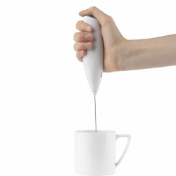 JATA JEES1111 espumador o calentador de leche Calentador espumador de leche automático Azul, Blanco