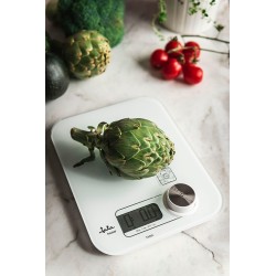 JATA 775 báscula de cocina Blanco Encimera Rectángulo Báscula electrónica de cocina