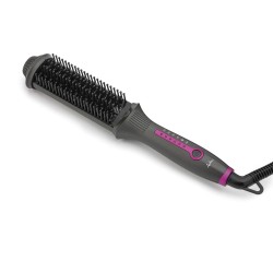 JATA JBCA1901 Utensilio de peinado Cepillo de aire caliente Caliente Negro, Rosa 50 W 2 m