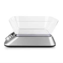 Orbegozo PC 1030 Plata Encimera Rectángulo Báscula electrónica de cocina