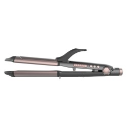 Cecotec Bamba RitualCare 1000 Ceramic 2in1 Plancha de pelo Caliente Gris, Rosa 82 W 2 m