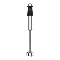 Cecotec Power TitanBlack 1200 XL Cream 0,8 L Batidora de inmersión 1200 W Negro, Plata