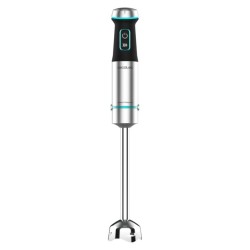 Cecotec Power TitanBlack 1200 XL 0,8 L Batidora de inmersión 1200 W Negro, Plata