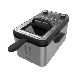 Cecotec CleanFry Infinity 3000 Sencillo 3 L Independiente 2400 W Freidora Acero inoxidable