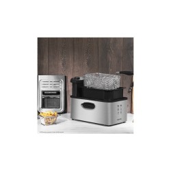Cecotec CleanFry Infinity 3000 Sencillo 3 L Independiente 2400 W Freidora Acero inoxidable