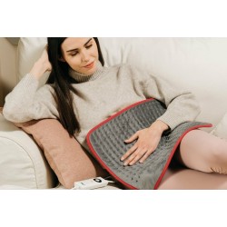 Daga Confort Manta eléctrica 110 W Gris, Rojo Microfibra
