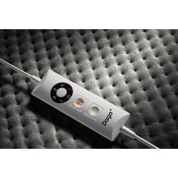 Daga Confort Manta eléctrica 110 W Gris, Rojo Microfibra