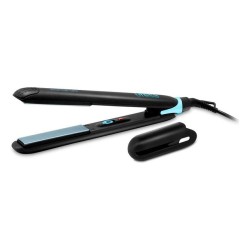 Ufesa 60404555 Utensilio de peinado Plancha de pelo Caliente Negro, Azul