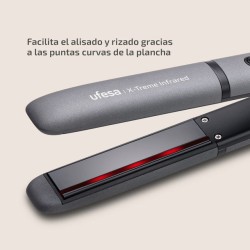 Ufesa 60405665 Utensilio de peinado Plancha de pelo Caliente Gris