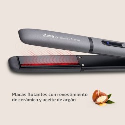 Ufesa 60405665 Utensilio de peinado Plancha de pelo Caliente Gris