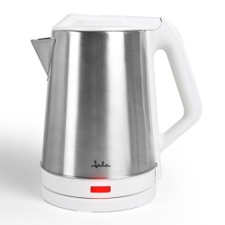 JATA JEHA1723 tetera eléctrica 2 L 1500 W Acero inoxidable, Blanco