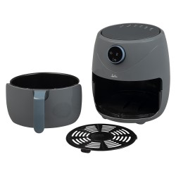 JATA JEFR1229 freidora Sencillo 5 L Independiente 1450 W Freidora de aire caliente Gris