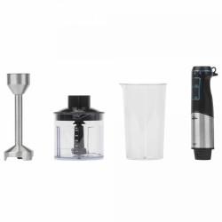 JATA JEBT1791 licuadora 0,7 L Batidora de inmersión 1500 W Negro, Acero inoxidable