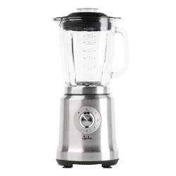 JATA JEBT1241 licuadora 1,75 L Batidora de vaso 1200 W Metálico, Transparente