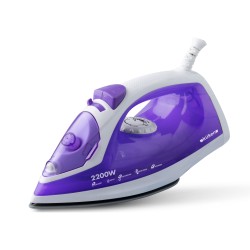 Küken 34178 estación plancha al vapor 2200 W 0,2 L Suela de cerámica Púrpura, Blanco