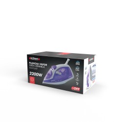 Küken 34178 estación plancha al vapor 2200 W 0,2 L Suela de cerámica Púrpura, Blanco