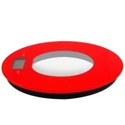 Küken Balanza Cocina Redonda Roja 5kg