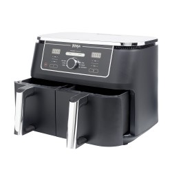 Ninja AF400EU freidora Doble 9,5 L Independiente 2470 W Freidora de aire caliente Negro