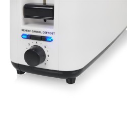 Tristar BR-1056 tostadora 7 2 rebanada(s) 900 W Blanco