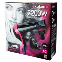 Küken 33732 secador 2200 W Negro, Púrpura