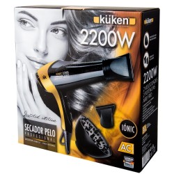 Küken 33842 secador 2200 W Negro, Oro