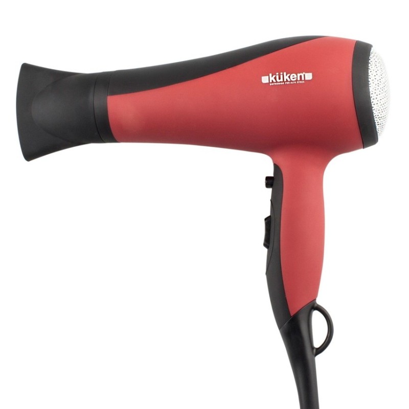 Küken Secador Pelo Profesional Iónico 2200w Rojo