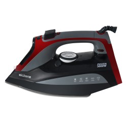 Küken 34103 plancha Plancha vapor-seco Suela de acero inoxidable 3000 W Negro, Gris, Rojo