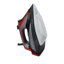 Küken 34103 plancha Plancha vapor-seco Suela de acero inoxidable 3000 W Negro, Gris, Rojo