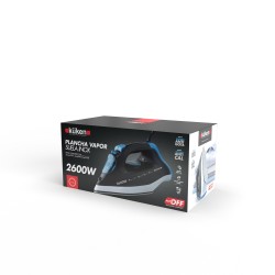 Küken 36089 plancha Plancha seco Suela de acero inoxidable 2600 W Negro