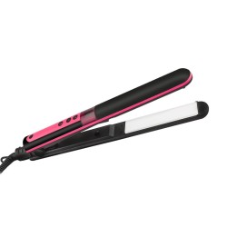 Küken 33614 Utensilio de peinado Plancha de pelo Negro, Rosa 50 W