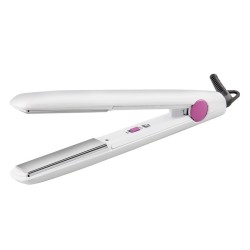 Küken 33929 Utensilio de peinado Plancha de pelo Rosa, Blanco 35 W 2 m