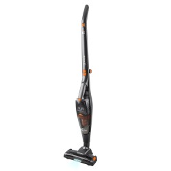 Küken 33861 aspiradora de pie y escoba eléctrica Aspiradora escoba 2 en 1 Batería Secar Ciclónico, HEPA 0,5 L Gris, Naranja