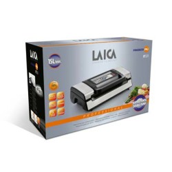 Laica VT3120 sellador al vacío -0,9 mbar Negro, Blanco