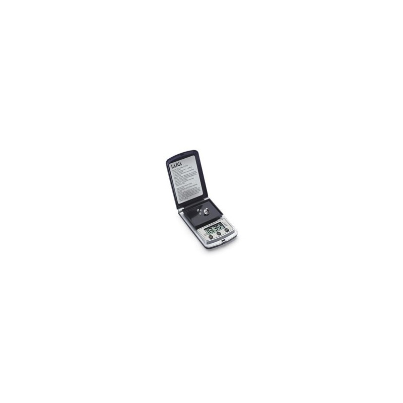 Laica BX9310 báscula de precisión Negro, Plata 120 g 0,05 g g