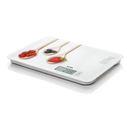 Laica KS5020 báscula de cocina Multicolor, Blanco Encimera Rectángulo Báscula electrónica de cocina