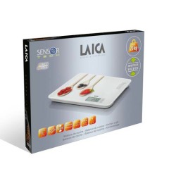 Laica KS5020 báscula de cocina Multicolor, Blanco Encimera Rectángulo Báscula electrónica de cocina